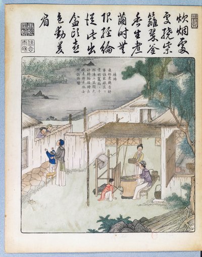 Giro de seda, ilustração de Yu Tche Keng Tche T