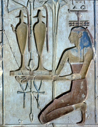 Abydos: Templo de Seti I dedicado ao Deus Osíris. de School Egyptian