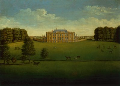 Um Prospecto de Gautby Hall, Lincolnshire de Across the Lake de School English