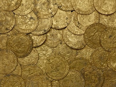 Completo Tudor Gold Hoard, o Asthall Hoard, de Asthall de School English