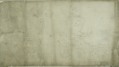 Mapa de Willesden, Londres (litho) de School English