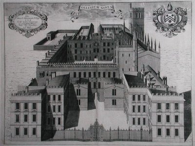 New College, Oxford (gravura) de School English