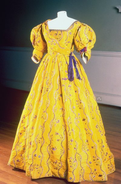 Vestido da Ottoline Morrell (seda) de School English