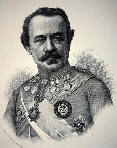 Sir James Outram (litho) de School English