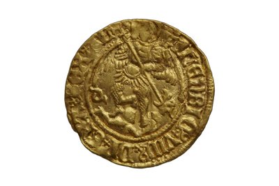 Moeda Tudor do Asthall Hoard de School English