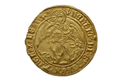 Moeda Tudor do Asthall Hoard de School English