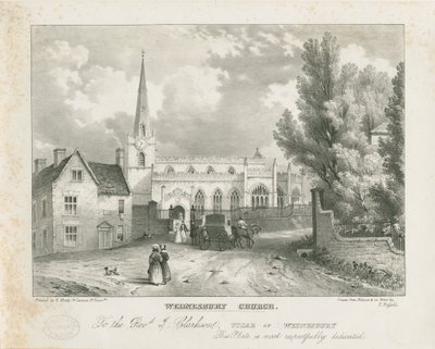 Igreja de Wednesbury: litografia, nd [ (imprimir) de School English