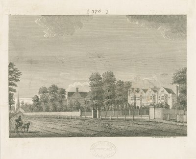 Whittington Hall: gravura de School English