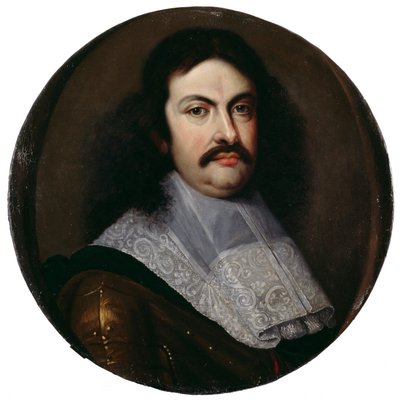 Marquess Accelinis de Gandulphis (óleo sobre tela) de School European