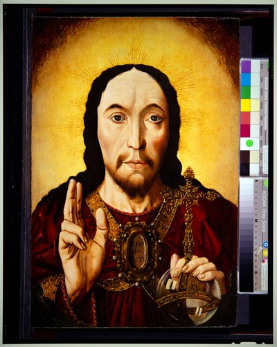 Cabeça de Cristo (pintura) de School Flemish