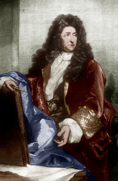 André Le Notre (1613-1700) (gravura) de School French