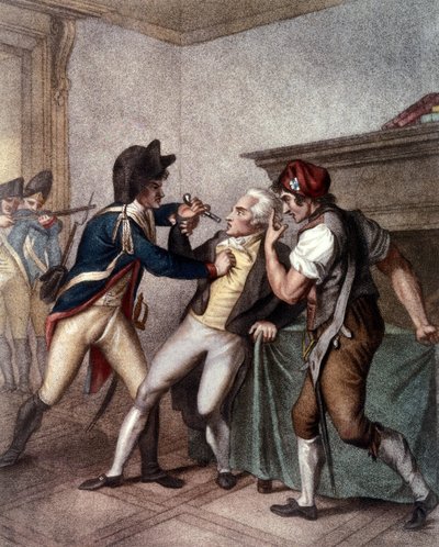 Detenção de Maximilien de Robespierre a 27 de Julho de School French