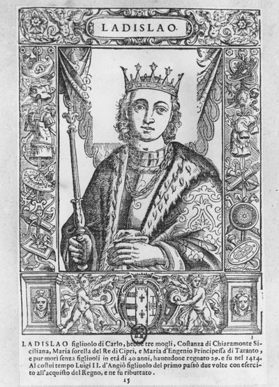 Ladislau, o Magnânimo (gravura) de School French
