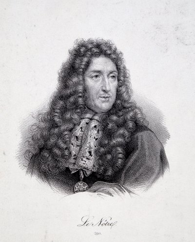 Retrato de André Le Notre (Lenotre de School French
