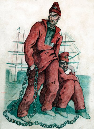 Retrato de Eugène Francois Vidocq (gravura) de School French