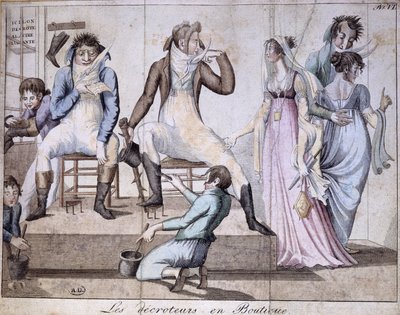Calceiras: "corredores de lojas" de School French