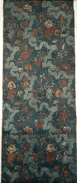 Papel de parede floral (oilcloth) de School German
