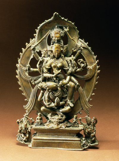 Marichi, o raio do amanhecer, período de Pala, Índia Oriental (bronze) de School Indian