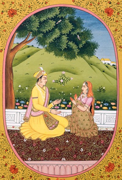 Calendário anual Imagem e pintura para um mês hindu Baisakh, Índia de School Indian