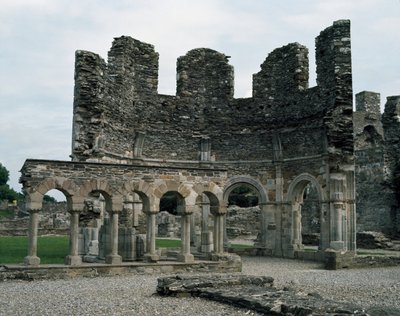 Abadia de Mellifont, localizada perto de Drogheda de School Irish