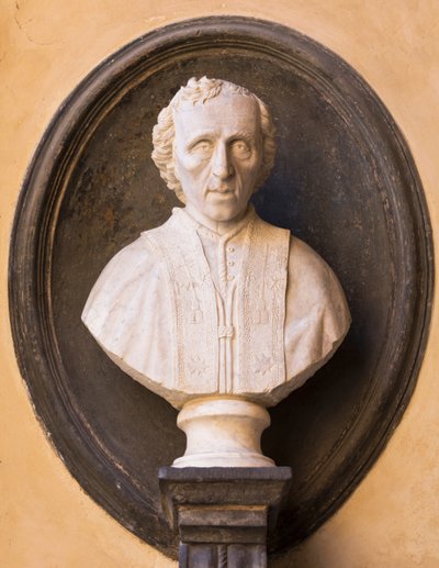 Busto do Papa Pio VII de School Italian