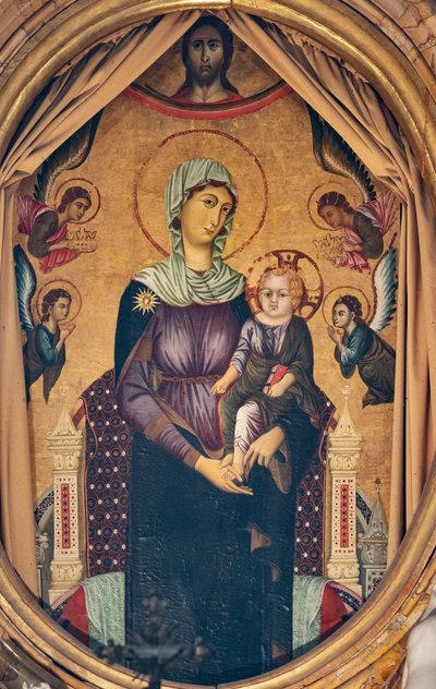 Madonna de St. Brizio de School Italian