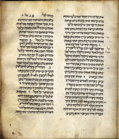 Mishnah de School Italian
