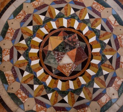 Basílica de São Marcos, igreja, calçada (mosaico) de School Italian