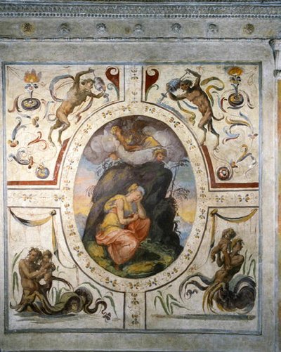 Parede no banheiro de Cosimo I de