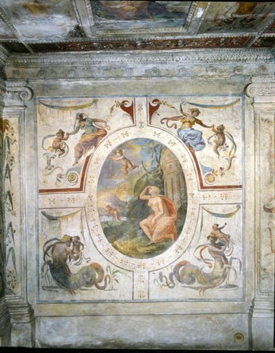 Parede no banheiro de Cosimo I de