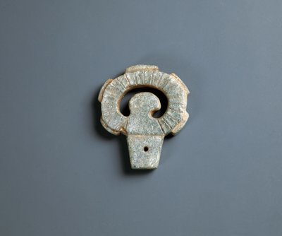 Cabo de arma de sílex, período Jomon 10000-300 BC de Japanese School