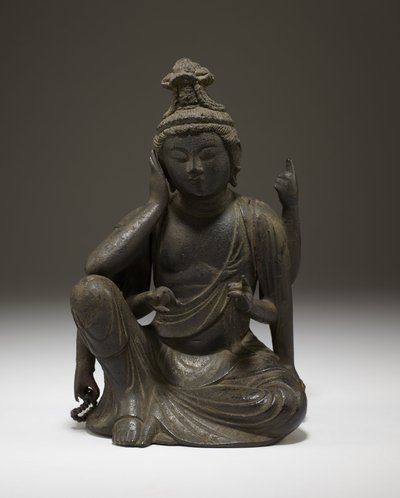 Nyoirin Kannon (bronze) de Japanese School