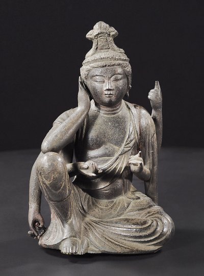 Nyoirin Kannon, período Kamakura (bronze) de Japanese School