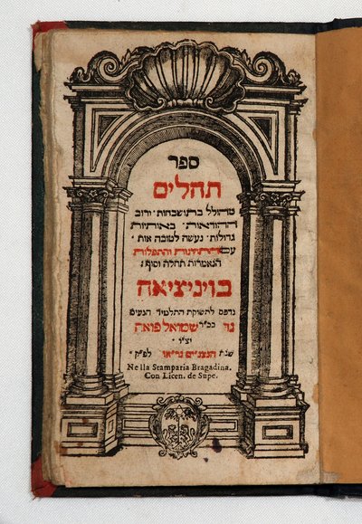 Livro de Tehilim (livro com gravuras) de School Jewish