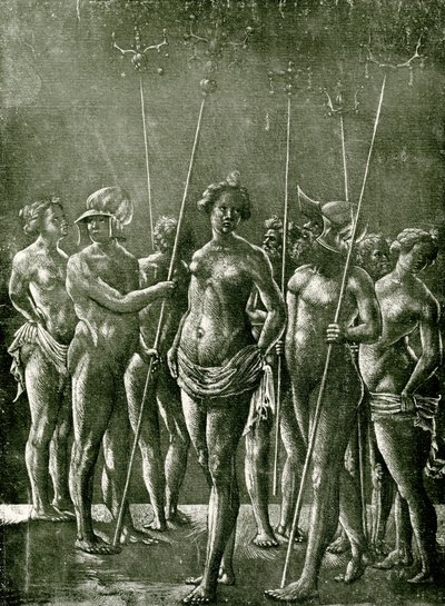 Ilustração desconhecida depois de um exemplo italiano de School Netherlandish