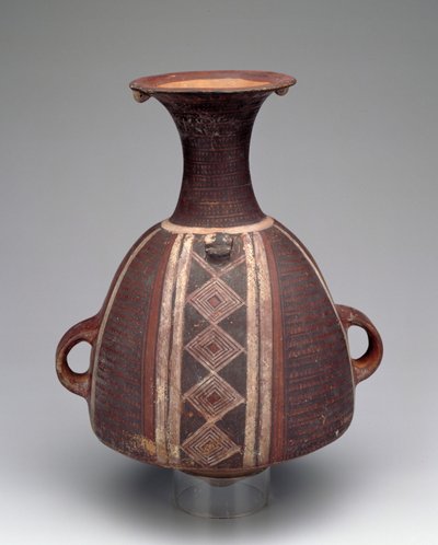 Vaso, Inka (cerâmica e pigmento) de School Peruvian