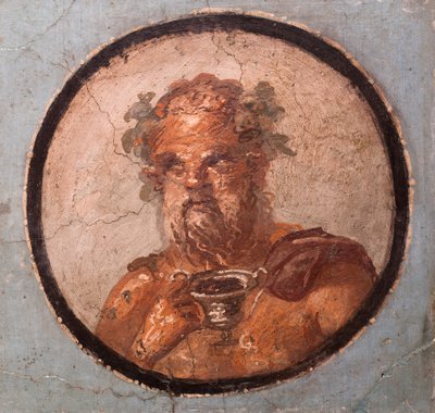 Retratos de medalhões, Pompeia de School Roman