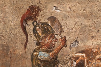 O Julgamento de Salomão, Pompeia de School Roman