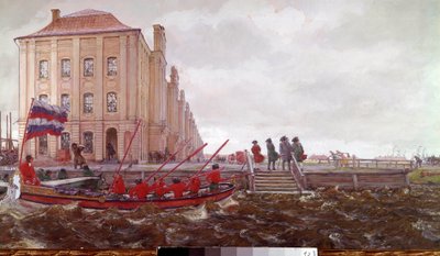 As 12 faculdades. A pintura russa anónima de School Russian