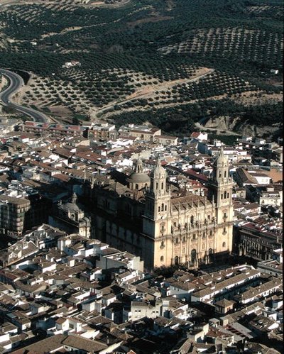 Vista aérea da Catedral de Jaén (foto) de School Spanish