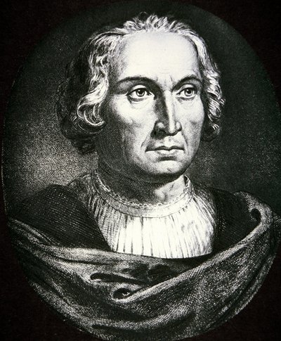 Cristóvão Colombo (litho) de School Spanish