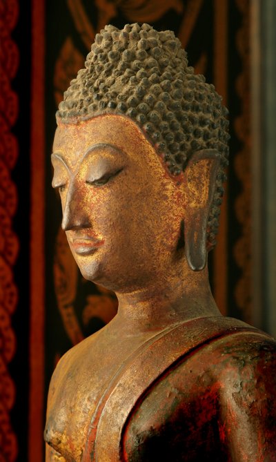 Lanna Sukhothai Style Buddha (bronze) de School Thai