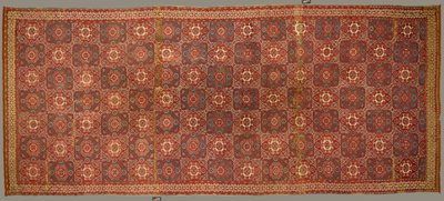 Tapete &39;Holbein&39;, c.1550-1625 (lã) de School Turkish