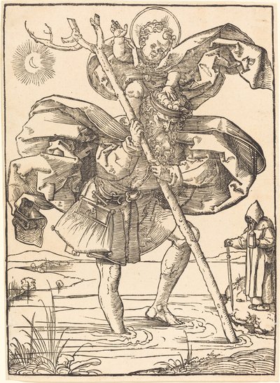 São Cristóvão de School of Albrecht Dürer