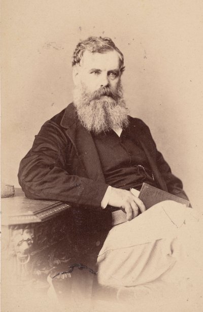 Retrato de Thomas Oldham 1816-1878, Antes de 1876. de Schwarzchild and Co