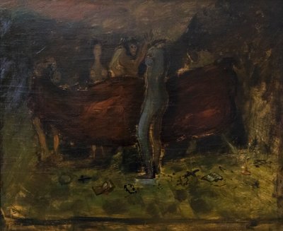 Eva, cena apocalíptica 1930 de Scipione Gino Bonichi