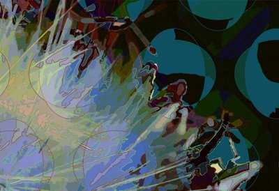 Artichoke_abst_horz8 (digital) de Scott J. Davis