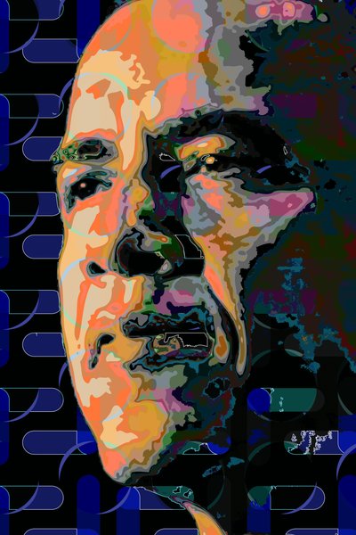 Barack Obama (digital) de Scott J. Davis