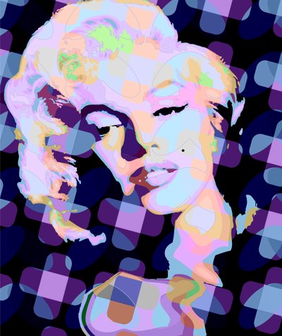 Marilyn Monroe (digital) de Scott J. Davis