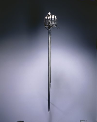 Espada larga de cabo de cesto, c.1740 de Scottish School